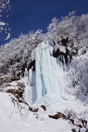 蔵王の氷瀑を見に行きました！