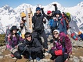 5/3〜5/4蝶ヶ岳小屋泊登山