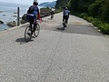 佐賀関の海沿いは景色が綺麗