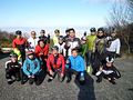 17名で十三峠制覇