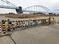 淀川にて集合写真