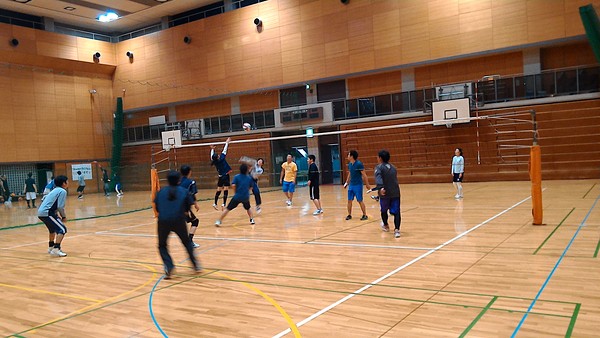 練習風景です。