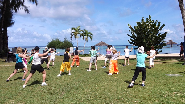 サイパンで本場中国の太極拳