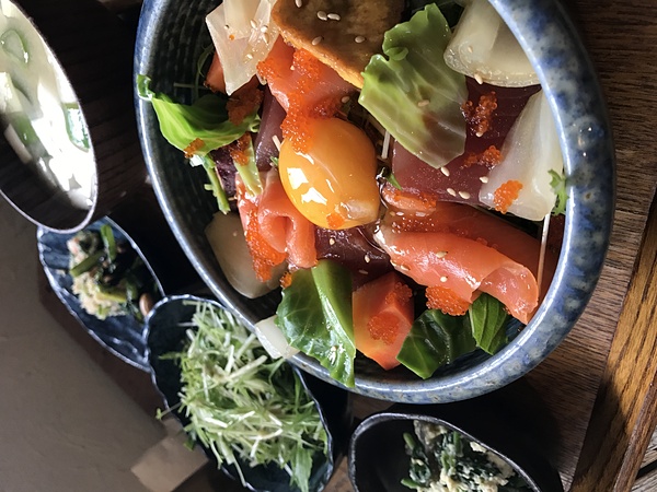 テニスの後の夜ご飯