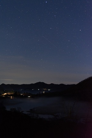 赤城山の星空(管理人撮影)