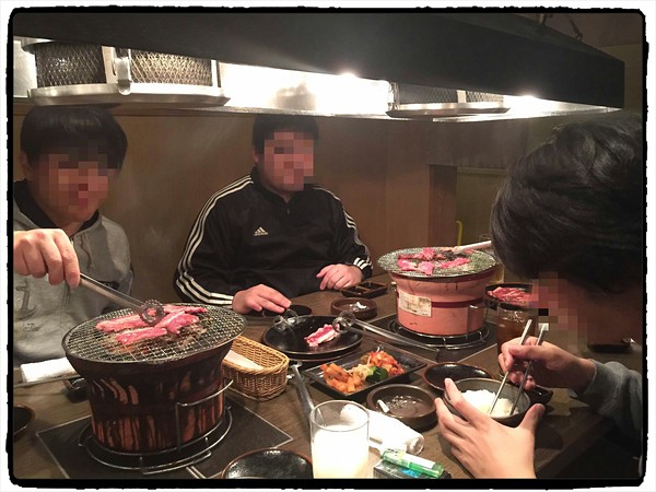 チーム対抗戦優勝の焼き肉！ウマ