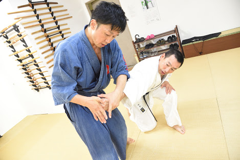 本部道場(東高円寺)にて