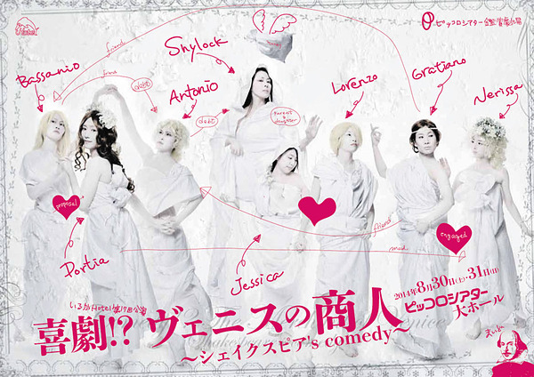 喜劇!?ヴェニスの商人　チラシ