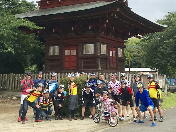 西福寺(三重の塔)にて