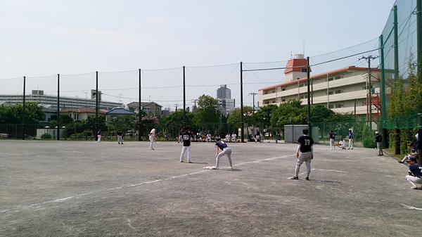 試合風景