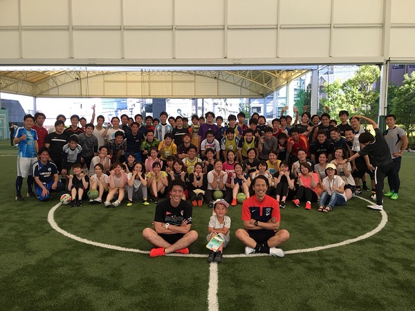 フットサル終わりに集合写真❗️❗️