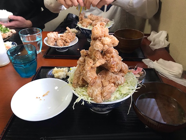 香月の唐揚げ丼絶品