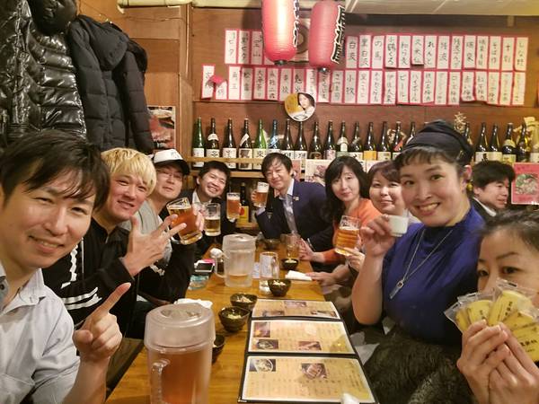 飲み会は練習後毎回行われます！