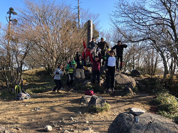 英彦山 山頂にて