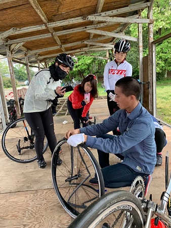 自転車整備士による初心者講習