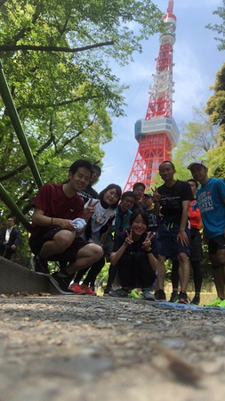 皇居 東京タワーランニング