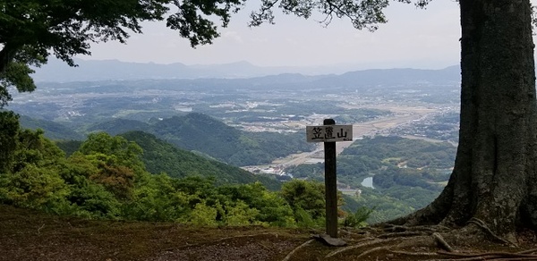 笠置山山頂