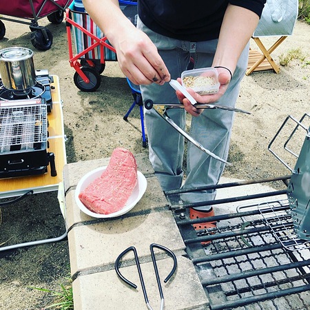 国産ステーキ肉食べましょう（笑