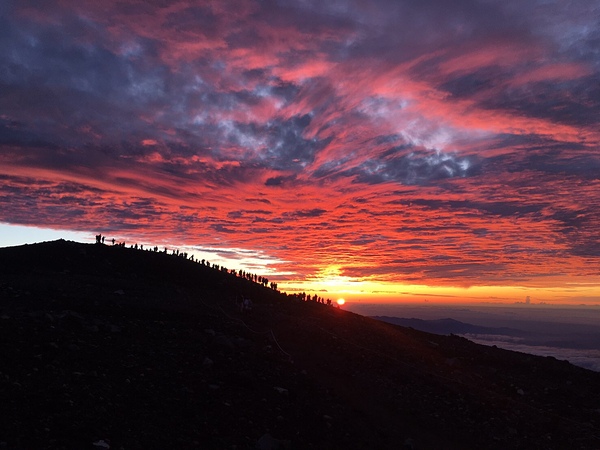 2019.8.6富士山ご来光