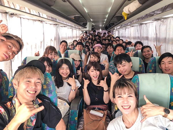 夏合宿2019@バス🚌