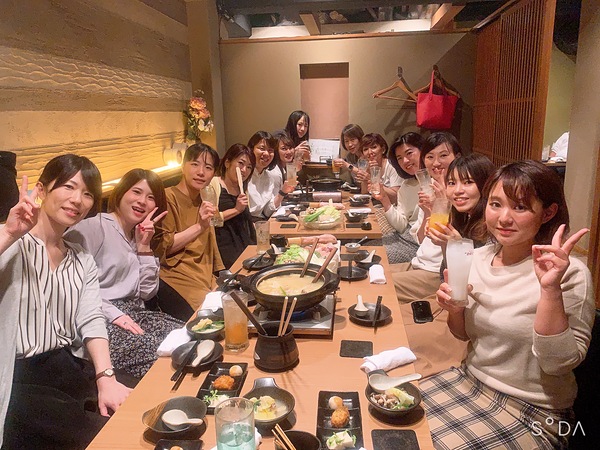 女子会♡