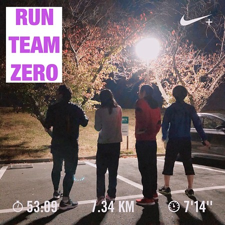 ある日の練習風景