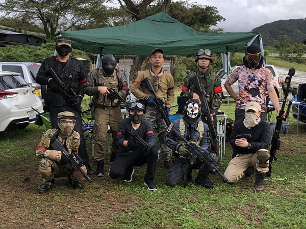 大山FF定例会 ゆるサバ設営地