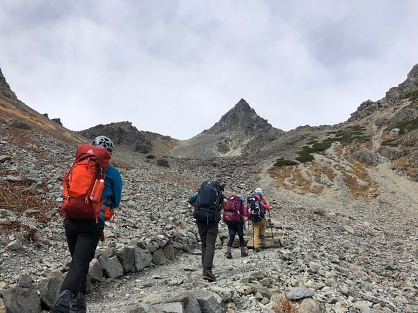 槍ヶ岳登山