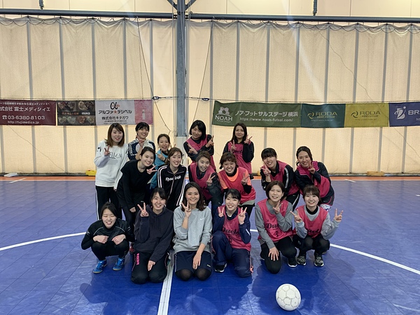 女子同士での試合もたまにあり