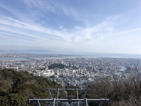 また西部公園から眉山ラン☀️