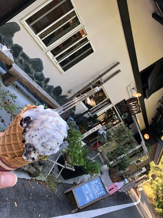 〆のジェラート