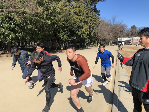 走力つける為の陸練もやってます