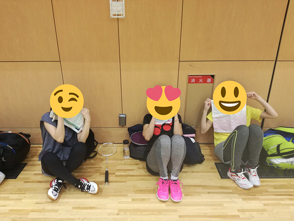 平日もバドミントン🎵