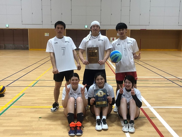 初出場初優勝記念写真！