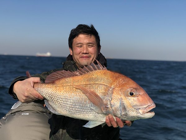 東京湾　タイラバ　大鯛
