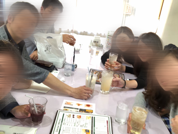 ラウンド後の反省会^^;