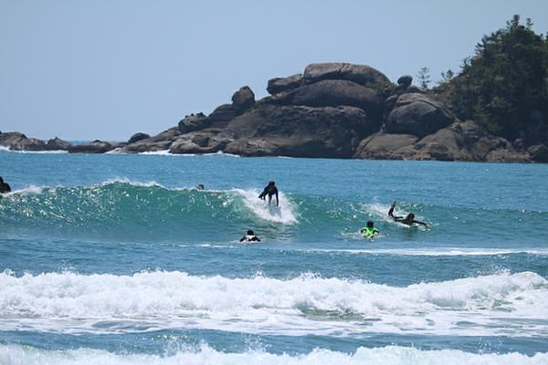 高知生見海岸です