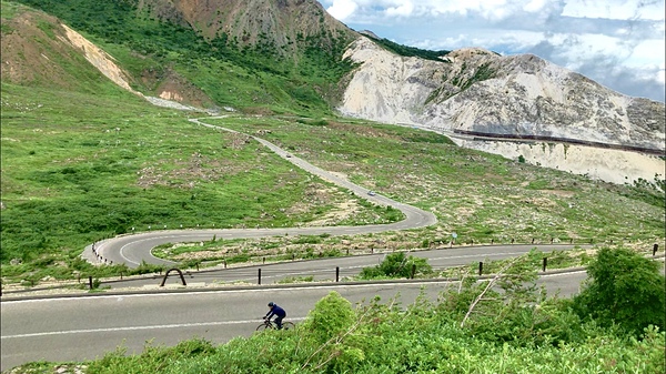 浄土平走行！序盤に熊と遭遇！