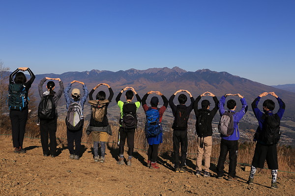 山が連なる♪