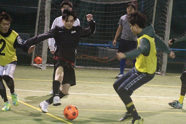 プレー中