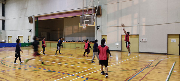 5対5での一コマ