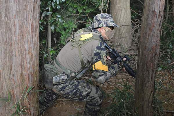 森で🔫