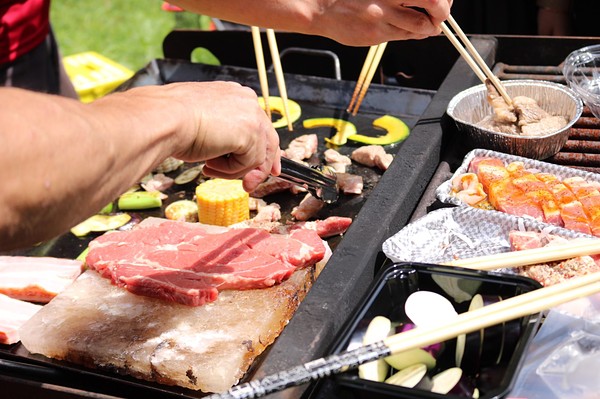 夏はBBQとかもしたり