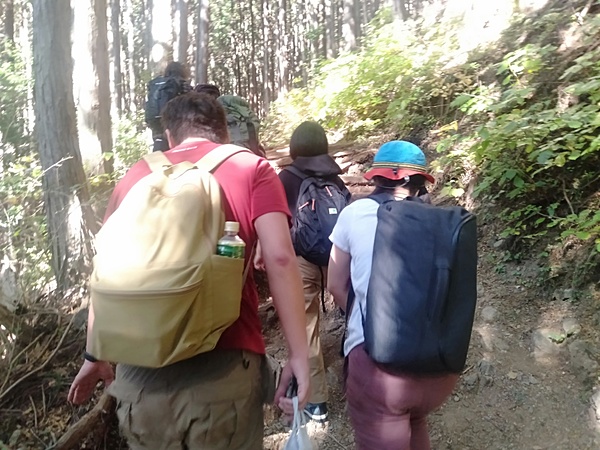 高水三山の登山