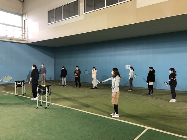 コーチを呼んでレッスン