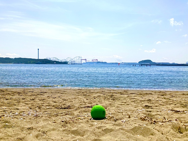 横浜の海の公園で練習する事も❗️