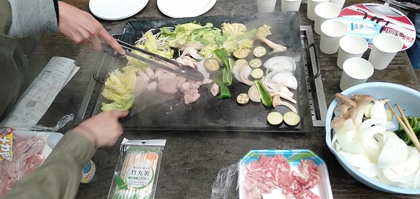 ＢＢＱの様子