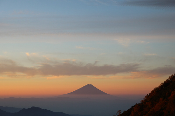 ソロ登山八ヶ岳からの景色