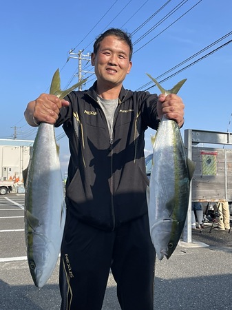 アジ泳がせ