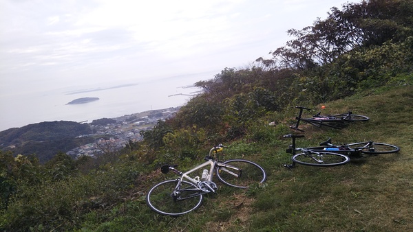 みんなで三ヶ根山スカイライン